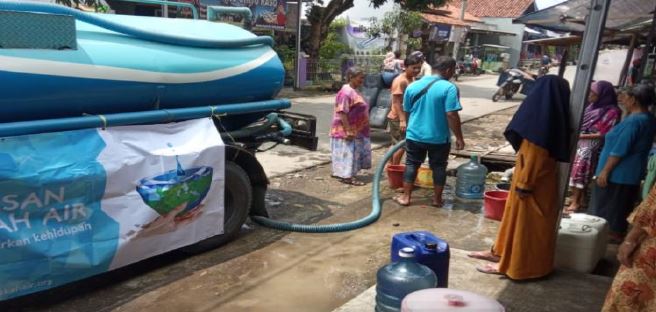 Sedekah Air di 5 Desa Kecamatan Ketanggungan Brebes Jawa Tengah