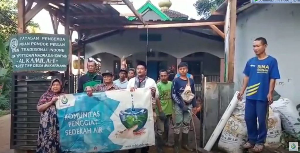 Wakaf Sumur Untuk Kampung Tareptep, Bandung