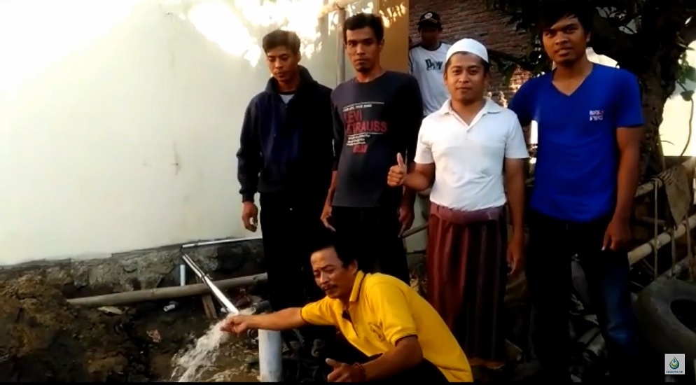 Wakaf Sumur untuk Masjid dan Warga di Kampung Pangkalan, Sukamekar, Sukawangi, Bekasi