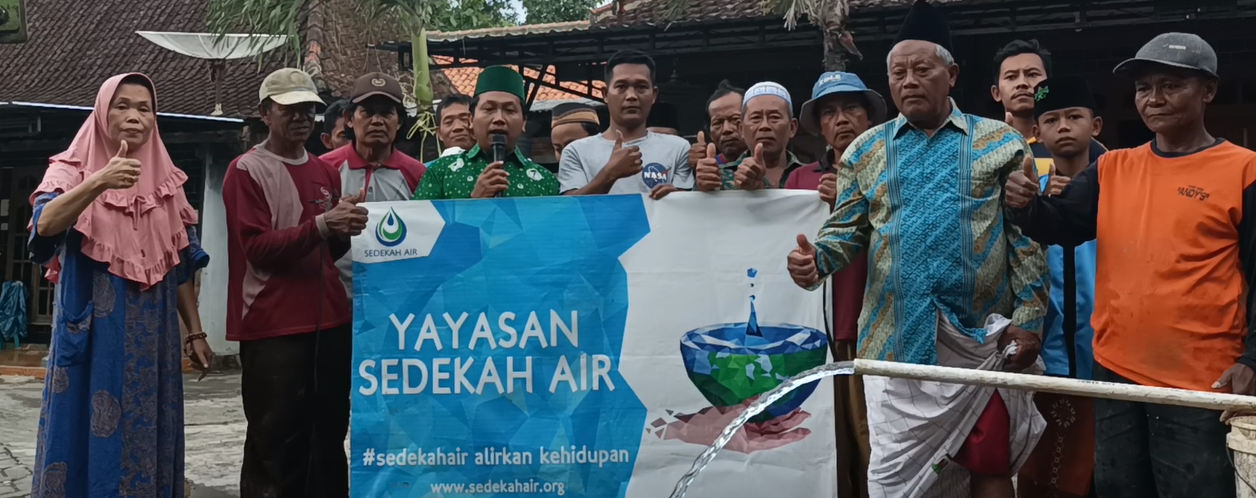 Sedekah Air untuk Masjid Al-Huda, Dusun Tegal Sari, Majasem, Kendal, Ngawi, Jawa Timur