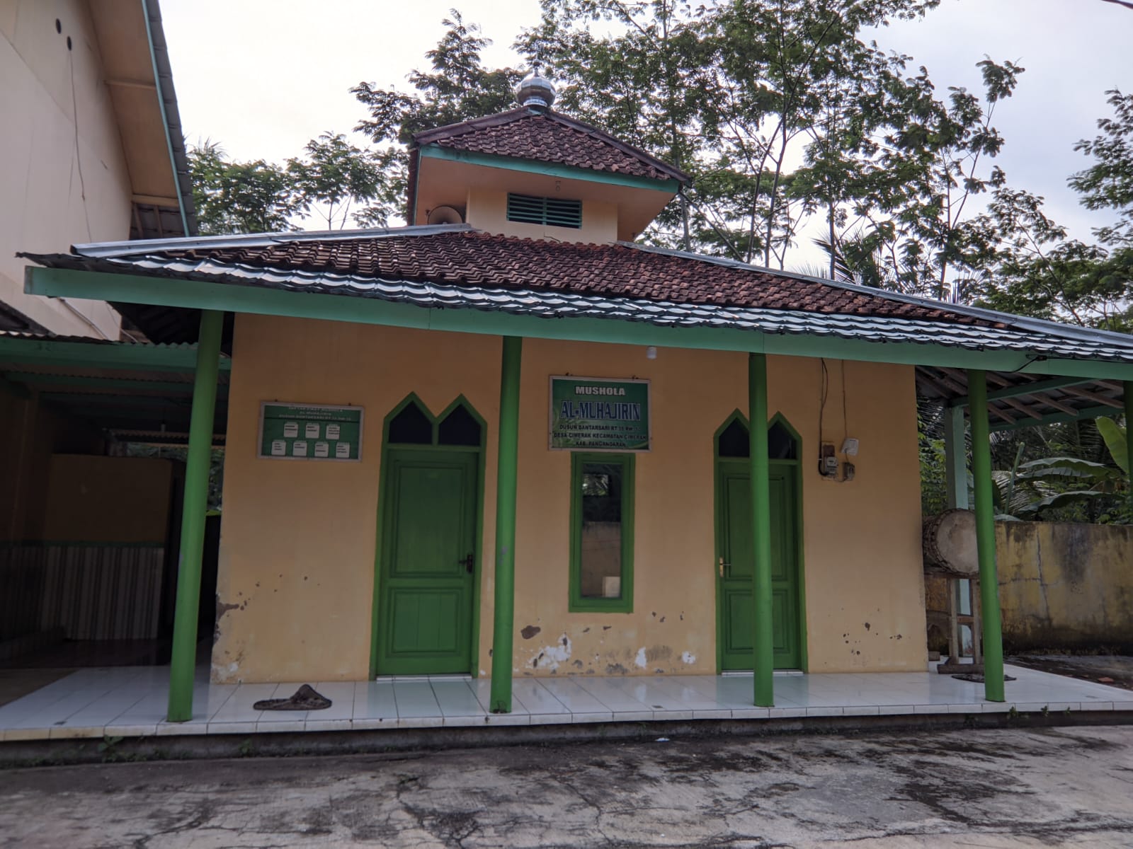 Usulan Lokasi Sedekah Air untuk Mushola Al-Muhajirin di Dusun Bantarsari, Desa Cimerak, Kecamatan Cimerak, Pangandaran, Jawa Barat